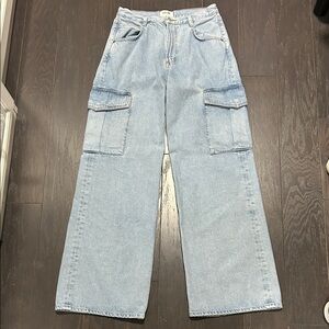 Agolde Minka Denim Cargo Jeans | Size 26